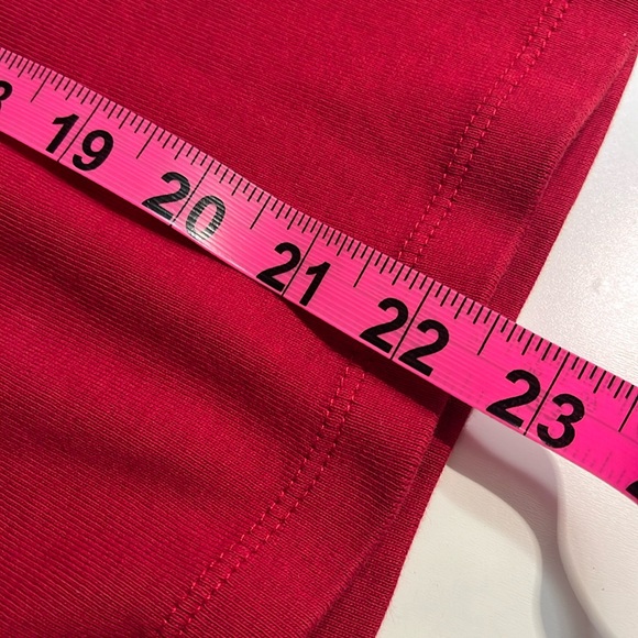 PENDLETON ROUND-UP tee-Cotton red short sleeve logo V-Neckline Sz L - Picture 12 of 12